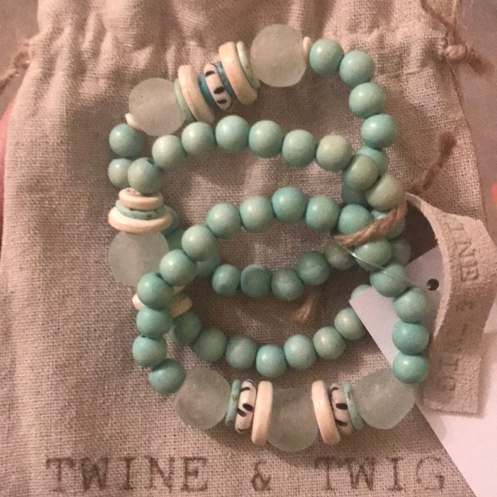 Twine & Twig new with tags bracelet set.